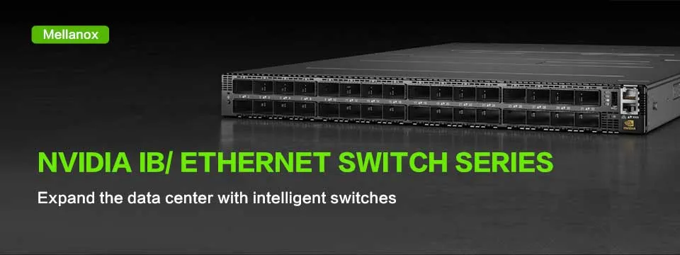 Nvidia MSN3700-CS2FC Spectrum® -2 Based 100gbe 1u Open Ethernet Switch with Cumulus Linux, 32 Qsfp28 Ports, 2 Power Supplies (AC) , Standard Depth, X86 CPU