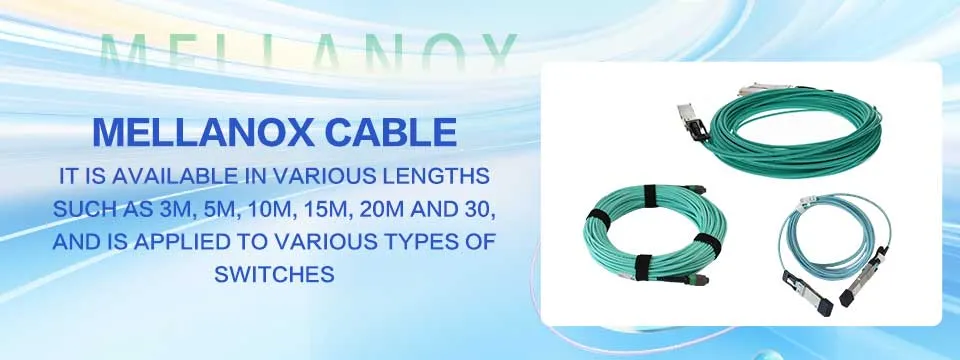 Kabel Fiber Optik Multimode Nvidia Mfp7e10-Nxxx Mfp7e10-N030 (980-9I557-00N030) Mmf, MPO12 APC ke MPO12 APC, 30m 1