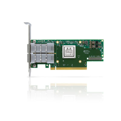 200GbE Mellanox Sfp Pcie Card Nic Antarmuka Jaringan MCX653105A-HDAT ConnectX-6