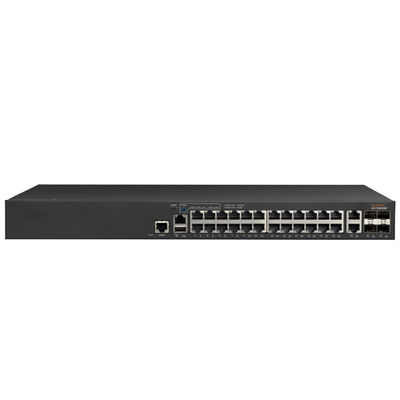 Saklar Jaringan Ruckus 24P 4X1G ICX7150 10/100/1000Mbps RJ-45 PoE 370W