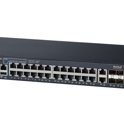 Saklar Jaringan Ruckus 24P 4X1G ICX7150 10/100/1000Mbps RJ-45 PoE 370W
