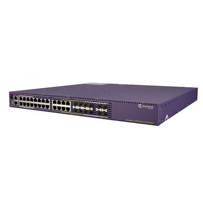 Stackable 24port Jaringan Ekstrim AVB Beralih X460-G2-24t-GE4-Base 216Gbps