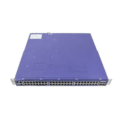 RJ45 48x Extreme X460 Beralih PoE + Port Konsol 10GE4 Basis 48 Port