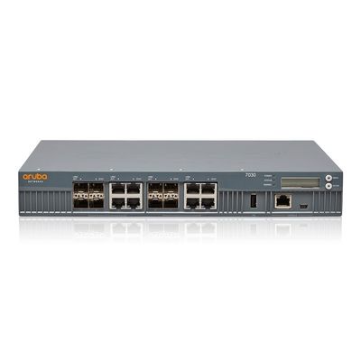 7000 Seri WLAN 7030 Pengontrol Aruba 64 AP 7030-RWJW686A 8 Port Kombo