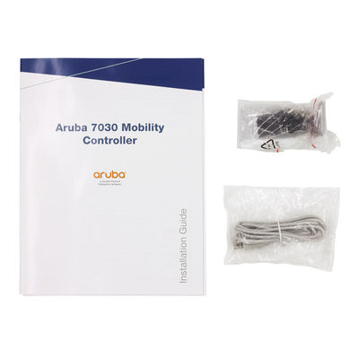 7000 Seri WLAN 7030 Pengontrol Aruba 64 AP 7030-RWJW686A 8 Port Kombo