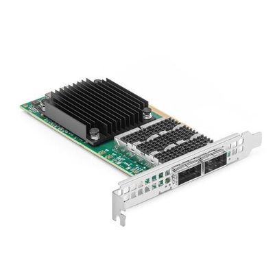 QSFP56 Mellanox Ethernet Adapter NIC ConnectX-6 Dx EN 100GbE Kartu Jaringan MCX623106AN-CDAT