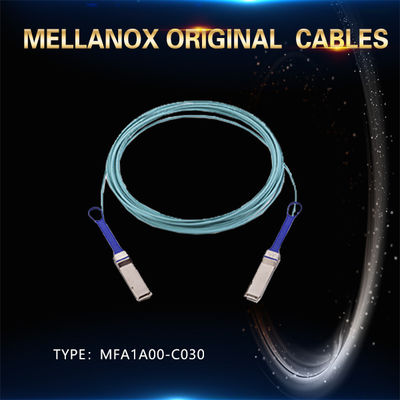 Kabel AOC Mellanox 100GbE Optik Aktif MFA1A00-C030 QSFP LSZH 30m