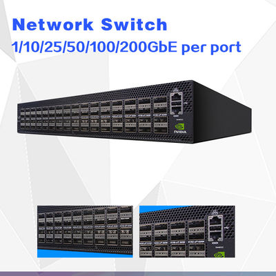 Sakelar Jaringan Mellanox Open 2U 100GbE MSN4600-CS2FC Dengan Cumulus Ethernet