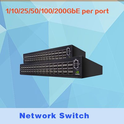 Sakelar Jaringan Mellanox Open 2U 100GbE MSN4600-CS2FC Dengan Cumulus Ethernet