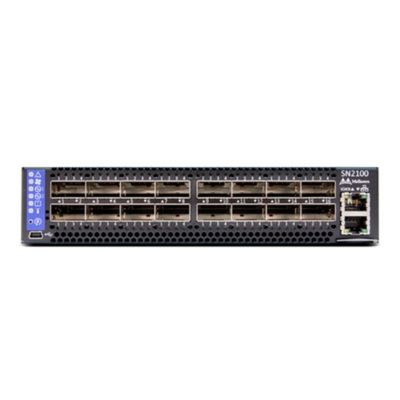 MSN2100-CB2F Mellanox Ethernet Beralih Setengah Lebar 10/25GbE Dan 100GbE