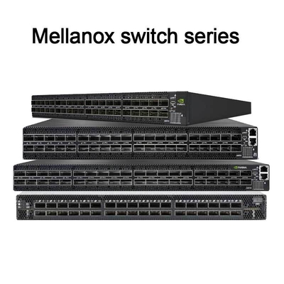 MQM9790-NS2F Quantum-2 NDR 64 X 400Gb/S Port 32 OSFP Cages Power-To-Connector yang tidak dikelola P2C