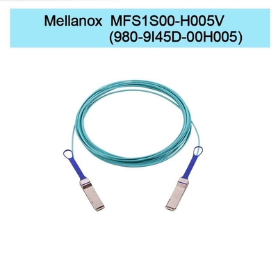 MFS1S00-H005V(980-9I45D-00H005) Kabel optik aktif Aoc Hingga 200Gb/S IB HDR QSFP56 5m
