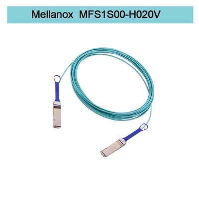 MFS1S00-H020V(980-9I45T-00H020) Kabel Mellanox Aoc Ethernet 200GbE QSFP56 Kabel Optik Aktif Kabel infiniband