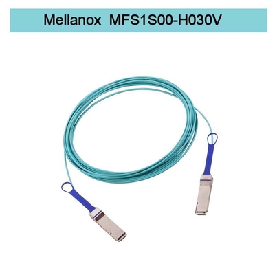 MFS1S00-H030V ((980-9I440-00H030) Kabel Jaringan Aoc IB HDR Hingga 200Gb/S QSFP56 30m 200GBase-AOC QSFP56 Ke QSFP56