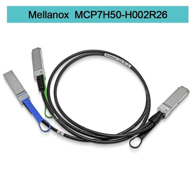 MCP7H50-H002R26 Kabel Mellanox Infiniband 200Gb/S Ke 2x100Gb/S 2.0m