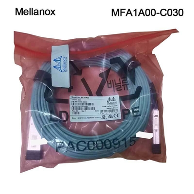 Kabel AOC Mellanox 100GbE Optik Aktif MFA1A00-C030 QSFP LSZH 30m