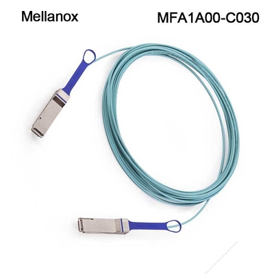 Kabel AOC Mellanox 100GbE Optik Aktif MFA1A00-C030 QSFP LSZH 30m