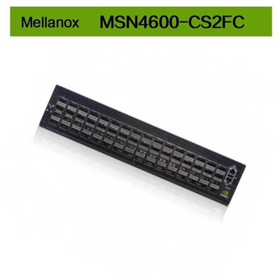 Sakelar Jaringan Mellanox Open 2U 100GbE MSN4600-CS2FC Dengan Cumulus Ethernet