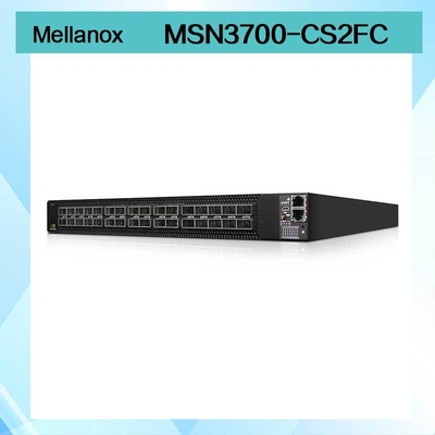 Cumulus Linux 2 PSU AC Mellanox Network Switch MSN3700 - CS2FC 100GbE 1U 32 Port QSFP28