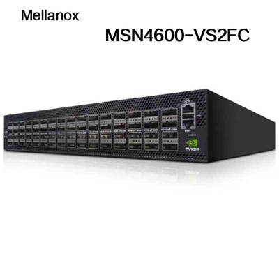 Vlan Dukungan Fungsi 5000 untuk Nvidia Open Ethernet Switch MSN4600-Vs2FC Spektrum-3 Berdasarkan 200gbe 2u