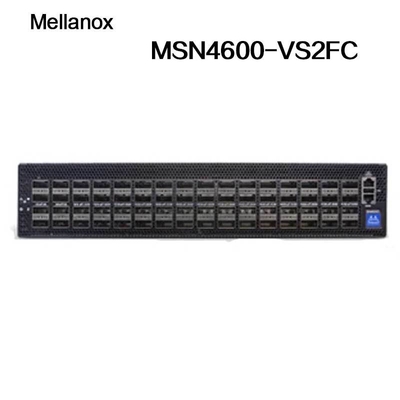 Vlan Dukungan Fungsi 5000 untuk Nvidia Open Ethernet Switch MSN4600-Vs2FC Spektrum-3 Berdasarkan 200gbe 2u
