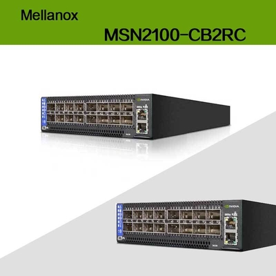 Kecepatan Maksimum EDR Nvidia Mellanox Spectrum Berbasis 100gbe 1u Open Ethernet Switch dengan Cumulus Linux MSN2100-CB2RC 16 Port Qsfp28