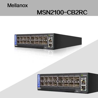 Kecepatan Maksimum EDR Nvidia Mellanox Spectrum Berbasis 100gbe 1u Open Ethernet Switch dengan Cumulus Linux MSN2100-CB2RC 16 Port Qsfp28