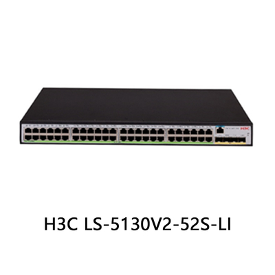 Sakelar Gigabit H3c Ls-5130V2-52s-Li dengan 52 Port untuk Jaringan Cerdas
