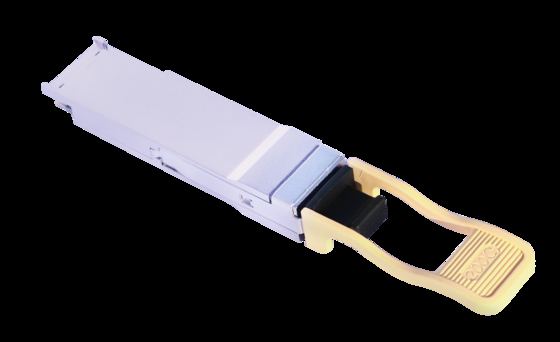 Transceiver Optik Qsfp56 Sr4 200g 100m pada Serat Om4 / 70m pada Serat Om3 Interkoneksi Komputasi Kinerja Tinggi untuk Pusat Data
