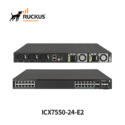 Sakelar Ruckus Icx7550-24-E2 Tingkat Lanjut dengan 24 Port untuk Konektivitas yang Mulus