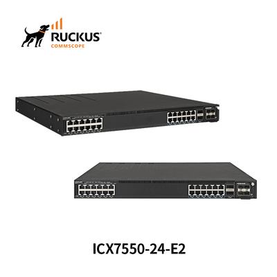 Sakelar Ruckus Icx7550-24-E2 Tingkat Lanjut dengan 24 Port untuk Konektivitas yang Mulus