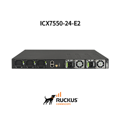 Sakelar Ruckus Icx7550-24-E2 Tingkat Lanjut dengan 24 Port untuk Konektivitas yang Mulus