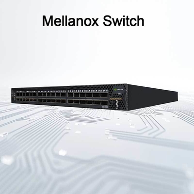 Mellanox MSB7800-ES2F InfiniBand EDR 100Gb/S Switch System 36 QSFP28 Pelabuhan 1U