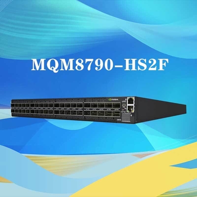 MQM8790-HS2F HDR Mellanox Infiniband Beralih 40 Port QSFP56 2 Catu Daya AC