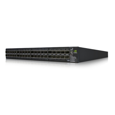 40 QSFP56 Port Mellanox Quantum Hdr Infiniband Switch 200 Gbps MQM8790-HS2F