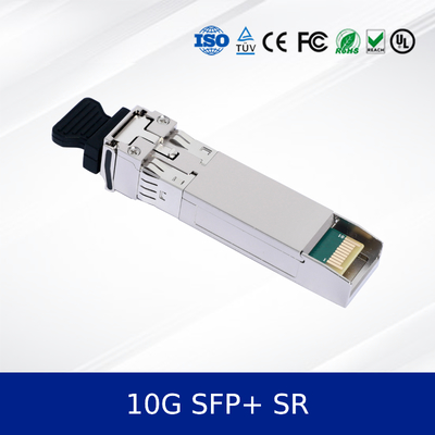 Optical Transceiver Module Ethernet 10GB/S 850nm 300m SFP+ 10G-SR Kelas Komersial