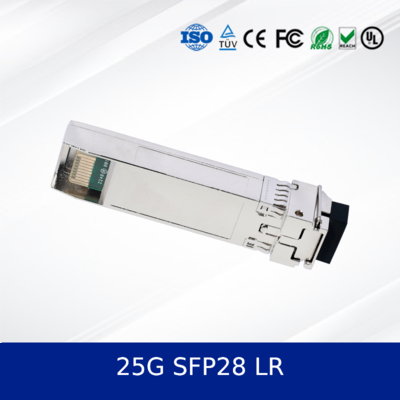 Modul transceiver optik 25G SFP28 LR BIDI Transceiver 15km Single Mode LC Simplex