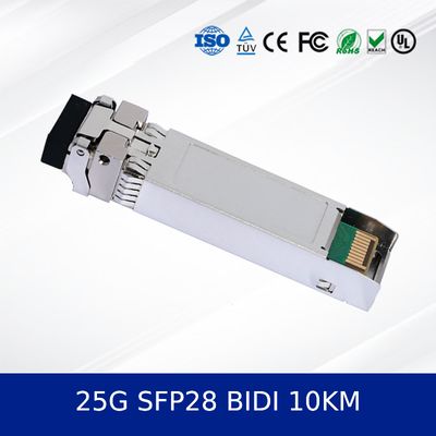 Modul Transceiver Optik 25G SFP28 SR 100M 850nm 100m OM4 MMF dengan DDM