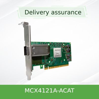 ConnectX-4 Lx EN 25GbE Mellanox Network Card Dual Port SFP28 PCIe3.0 X8 MCX4121A-ACAT