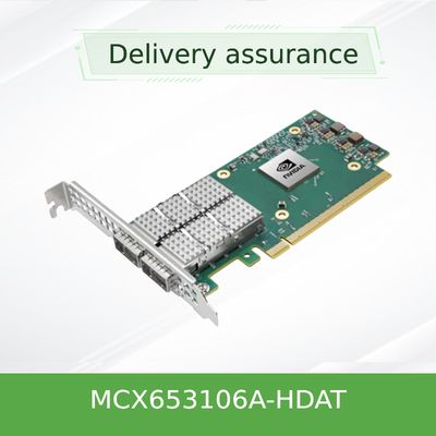 MCX653106A-HDAT-SP Mellanox 200gbe Kartu Jaringan ConnectX-6 VPI Adapter