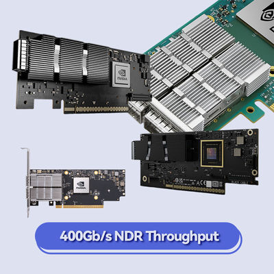 MCX4121A-XCHT 3050m 10GBPS Kartu Jaringan Mellanox Chip MCX4121A-XCHT