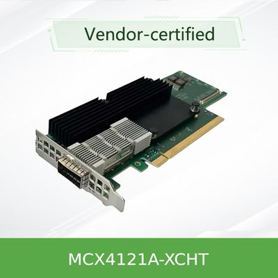 MCX4121A-XCHT 3050m 10GBPS Kartu Jaringan Mellanox Chip MCX4121A-XCHT