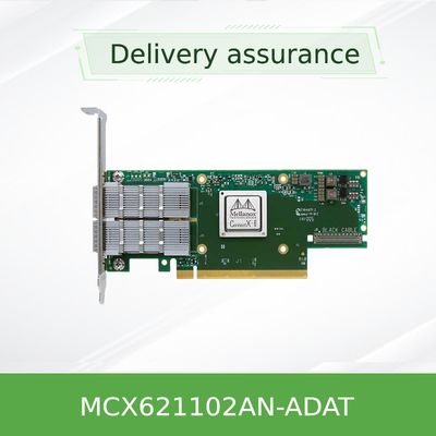 MCX621102AN-ADAT 25GbE Mellanox Adaptor Kartu Jaringan ConnectX-6 DX EN SFP28