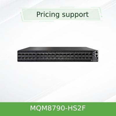 MQM8790-HS2F Mellanox Infiniband Switch 40 Port QSFP56 HDR 2 Catu Daya Aliran Udara P2C