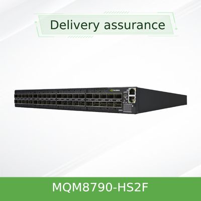 MQM8790-HS2F Mellanox Switch 40 Port 200G InfiniBand Data Center 40 X HDR QSFP56 Tidak dikelola