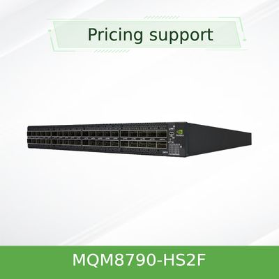 40 Port QSFP28 Non-Blocking HDR Mellanox Network Switch InfiniBand MQM8790-HS2F(920-9B110-00FH-0D0)