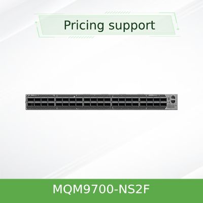 Sakelar Jaringan Mellanox MQM9700-NS2F(920-9B210-00FN-0M0) InfiniBand 1U NDR 400Gb/S Untuk Server