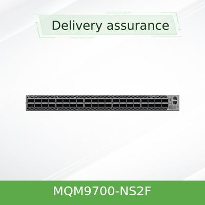 NVIDIA MQM9700-NS2F Sakelar Cerdas InfiniBand 400Gb/s 64-Port Jaringan Pusat Data