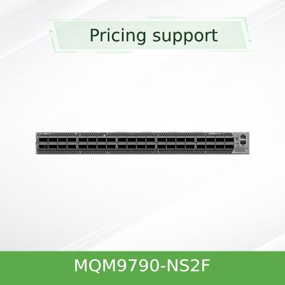 MQM9790-NS2F(920-9B210-00FN-0D0) Mellanox Ndr jaringan Switch Scaling Out Pusat Data 400G InfiniBand Smart