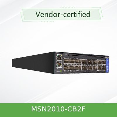 MSN2010-CB2F Sakelar Ethernet Spektrum 25GbE / 100GbE 1U Terbuka